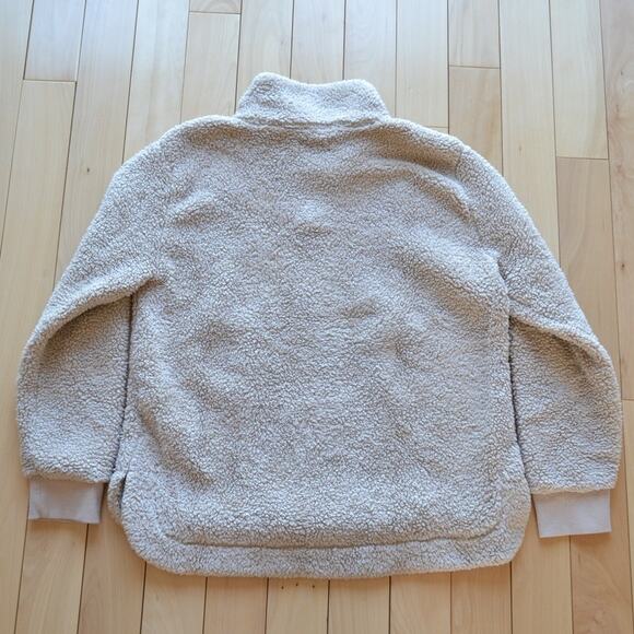 Calvin Klein Quarter Zip Sherpa Fleece Size L - Picture 4 of 4